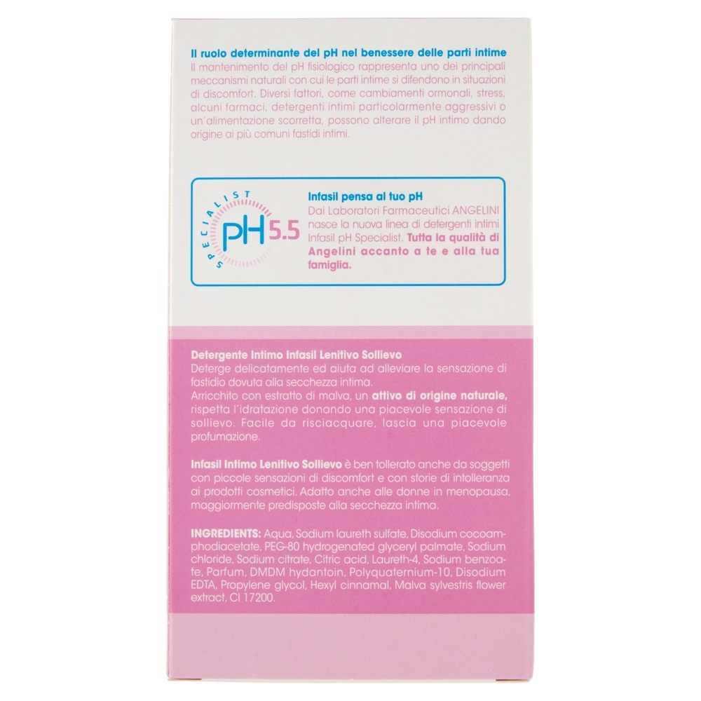 infasil pH Specialist 5.5 Intimo Lenitivo Sollievo 200 ml